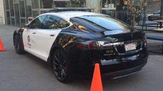 Tesla Model S LAPD