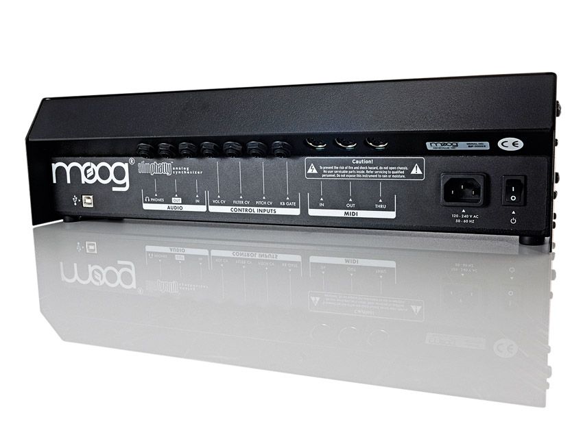 The new firmware update means that MIDI CC response is more tightly intergrated than any other Moog synth.