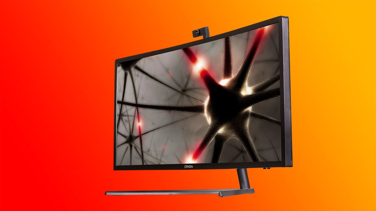 The Origin Omni Is The First Curved Screen 3k Gaming All In One Techradar