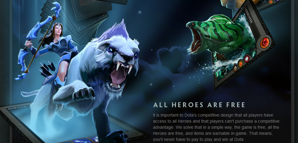 Dota 2 Officially Free To Play All Heroes Will Be Free