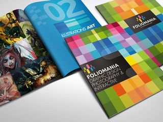 Brochure design: Foliomania