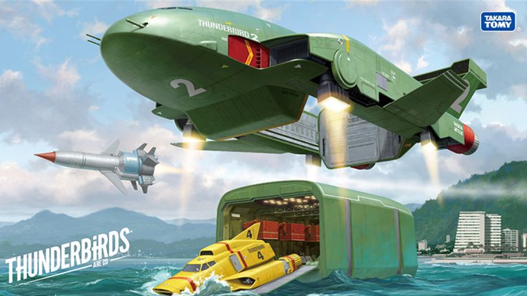 Thunderbirds 2 and 4