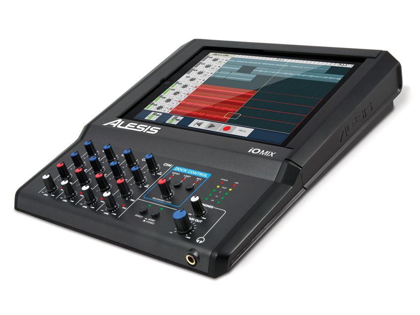 Alesis iO Mix: turns your iPad into a studio, so we're told.