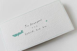 Letterpress wedding branding