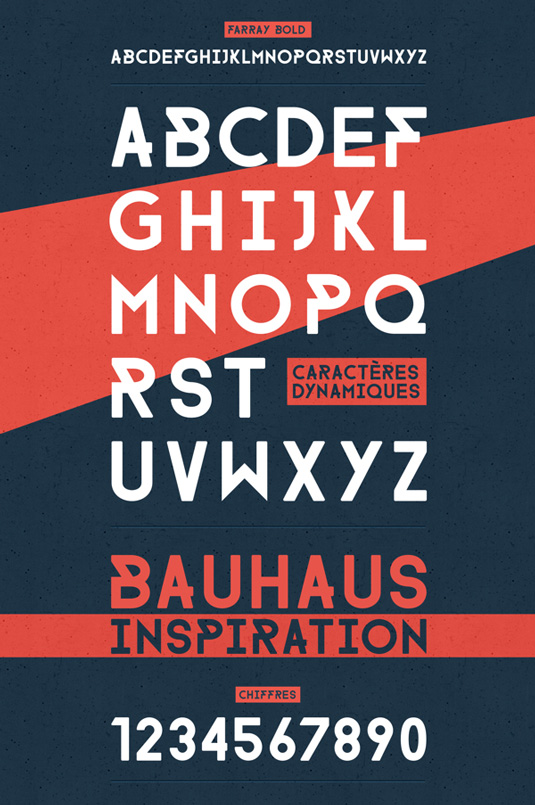 Free font: Farray