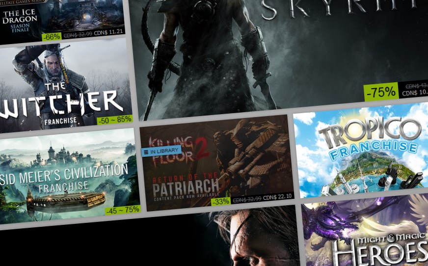 The Steam Winter Sale Is Now Live Pc Gamer