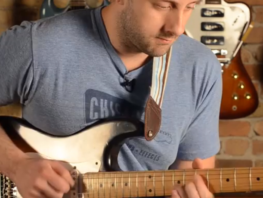 Alex Chadwick mixes Chet Atkins, Buddy Holly, Rush, Rage Against The Machine and many, many more in a dazzling video display