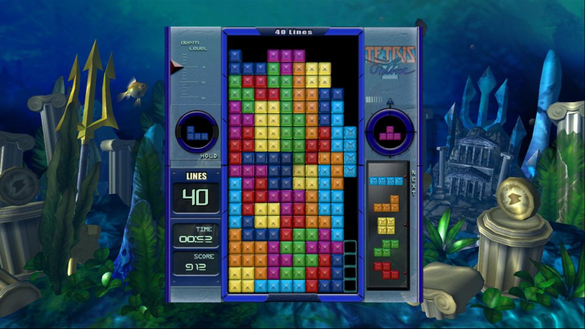 tetris full screen