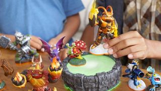 Game that most makes us wish that the Wii U launched with a Pokemon game Skylanders Giants