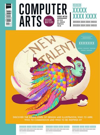 Cover design for CA's New Talent issue by Abi Stevens