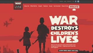 Drupal websites: War Child