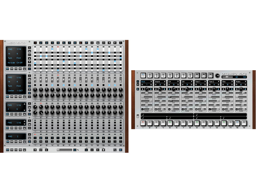 Xtrabits MSQ 16/10 and DrumSQ 16/8