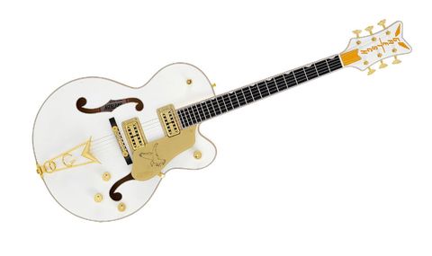 As you might expect from any Gretsch Falcon, there's bling here in excelsis