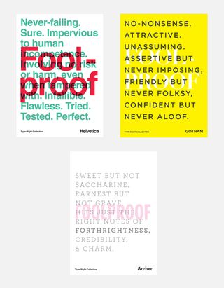 typography posters