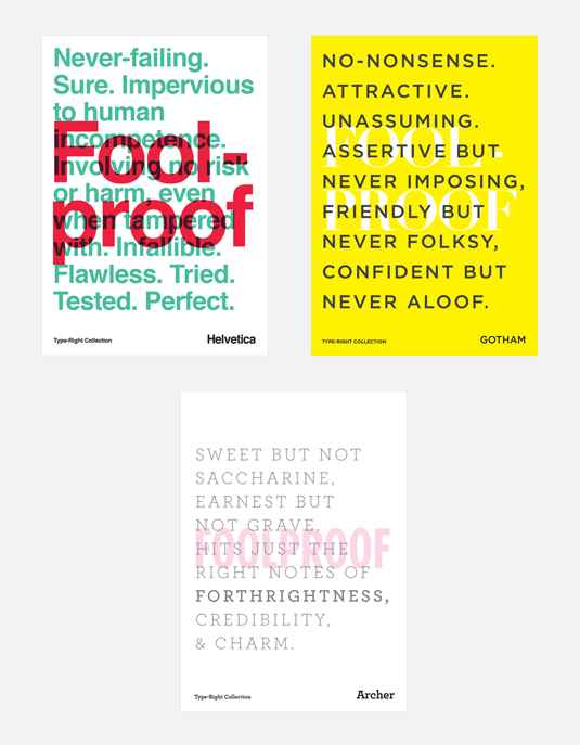 typography posters