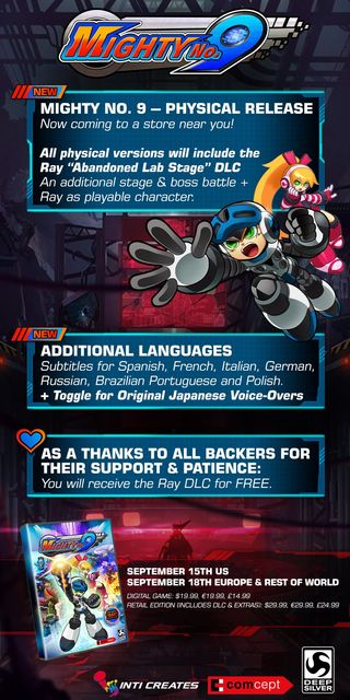 Mighty No. 9 infographic