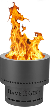 HY-C FG-16 Flame Genie Portable Smoke-Free Wood Pellet Fire Pit | $98.37 on Amazon