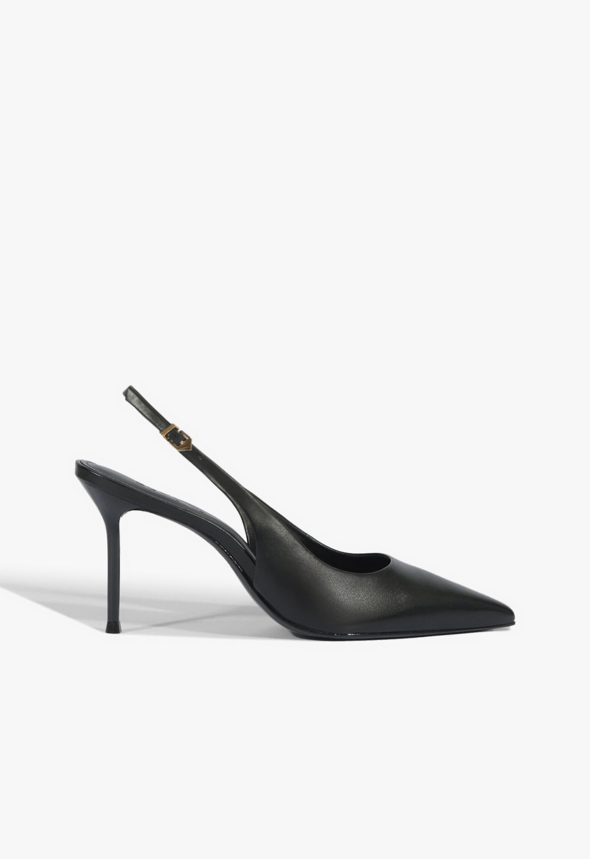 Paola Leather Pump - 5 / Black / Leather