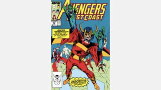 cover of West Coast Avengers #52