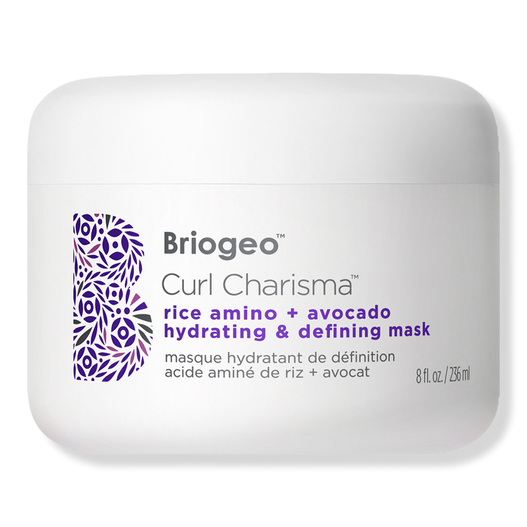 Curl Charisma Rice Amino + Avocado Hydrating & Defining Hair Mask for Curly Hair - 8.0 Oz