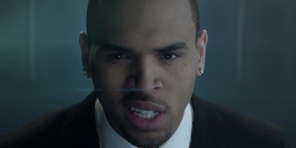 Chris brown in a video