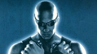 Vin Diesel in the cover art for The Chronicles of Riddick: Escape from Butcher Bay