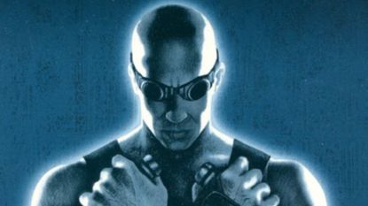 Vin Diesel in the cover art for The Chronicles of Riddick: Escape from Butcher Bay