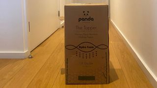 Panda mattress topper review by Louise Oliphant in test