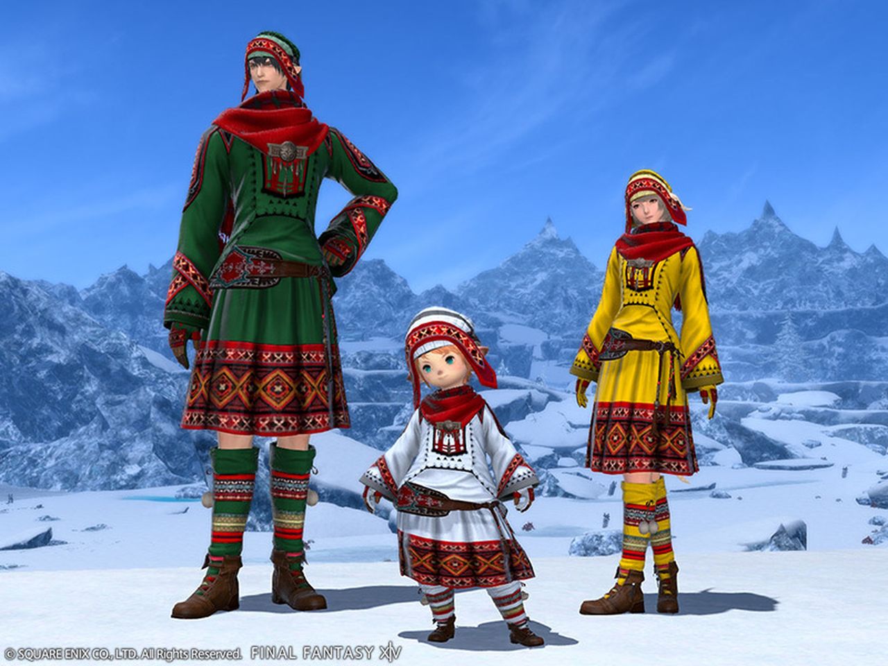 Final Fantasy 14 Far Northern Attire DLC
