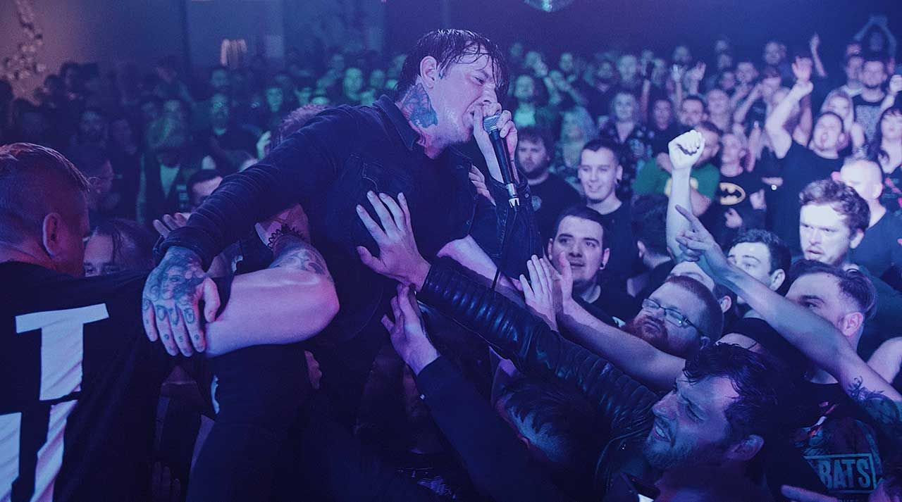 Bleed From Within's beer launch show