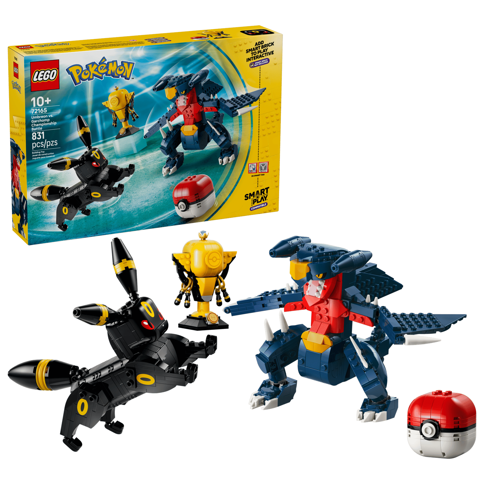 Lego Smart Play Umbreon vs. Garchomp Championship Battle