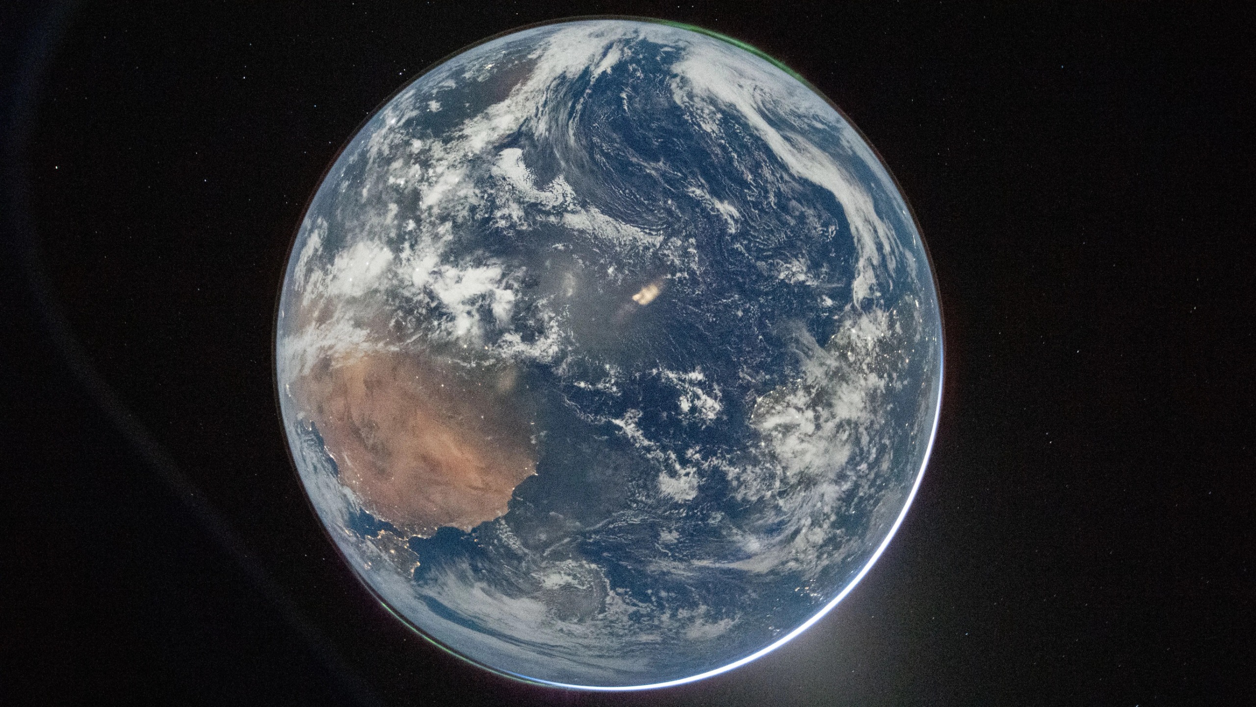 image of earth from space