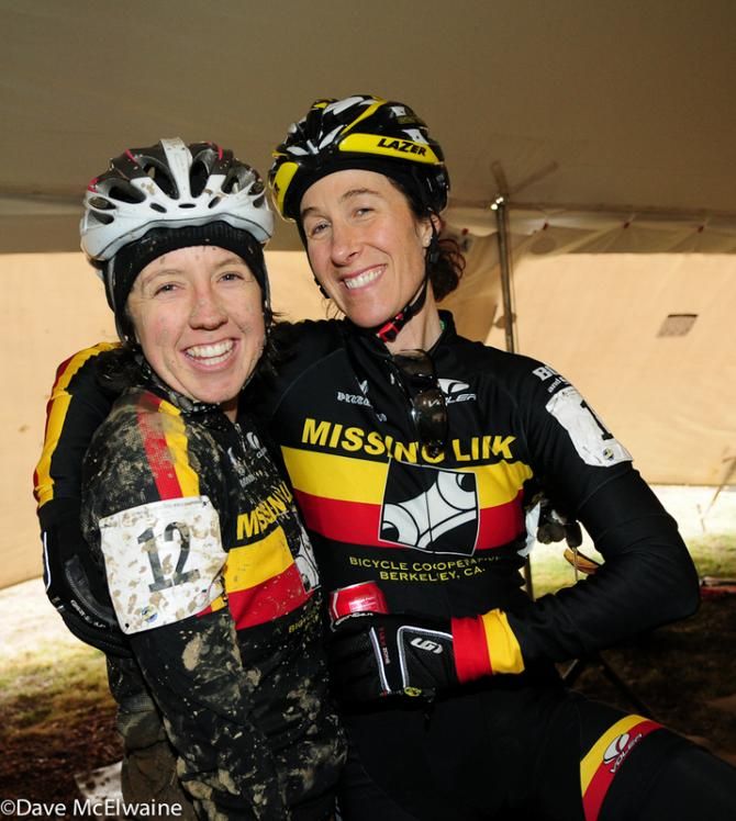 Missing Link Team-mates (USA) having a great time
