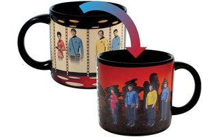 Star Trek transporter heat changing mug