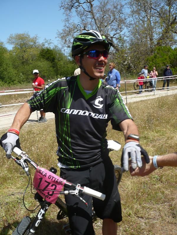 Marco Fontana (Cannondale) after the finish