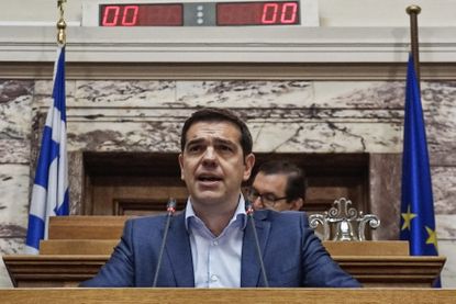 Alexis Tsipras is fighting to keep his job, and to keep Greece in Europe