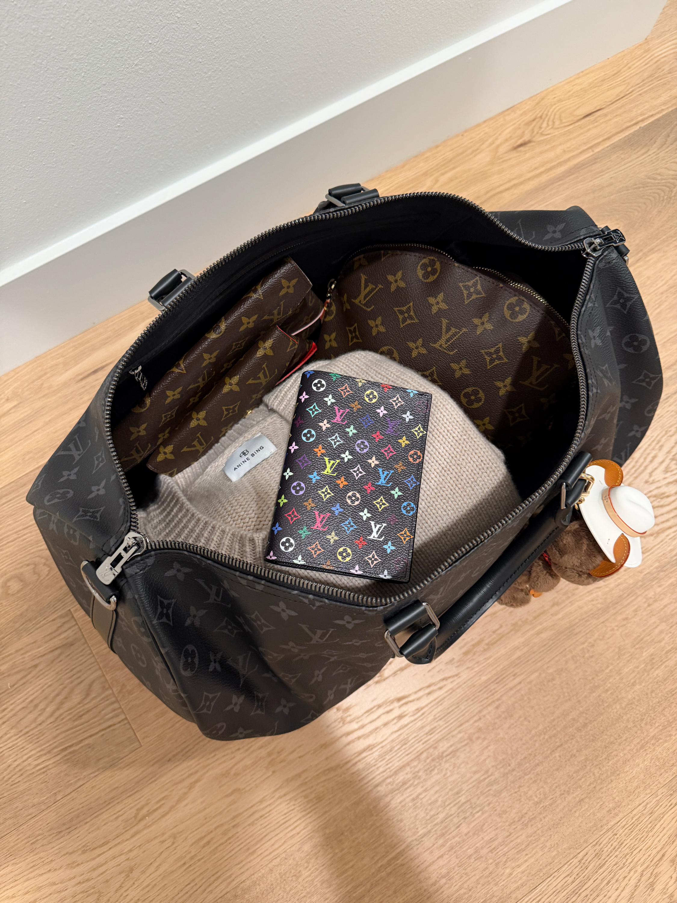 Louis Vuitton duffle bag