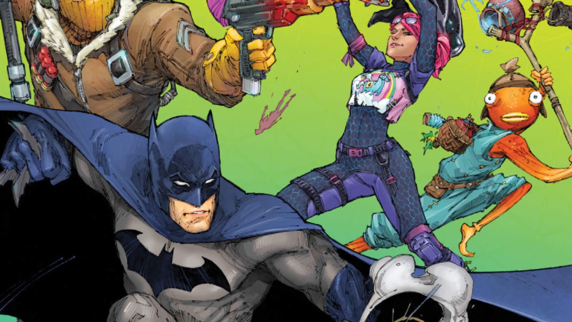  The Batman-Fortnite crossover comic is out, and I think I like it? 