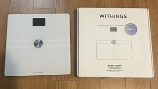 a photo of the Withings body Comp smart scale