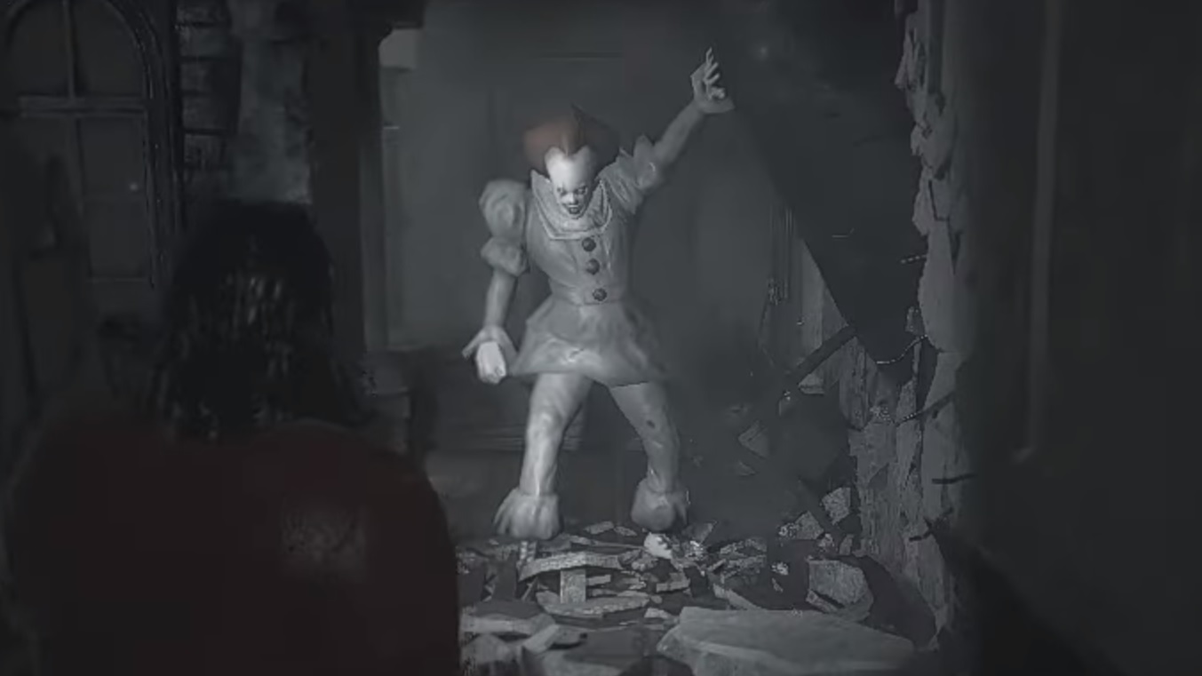 Resident Evil's Mr X just got even worse with this Pennywise mod