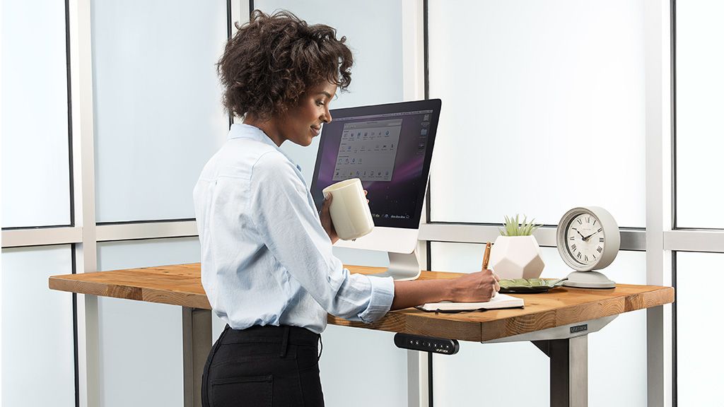 Best Standing Desk For Home Office And, How Deep Should Your Desk Be
