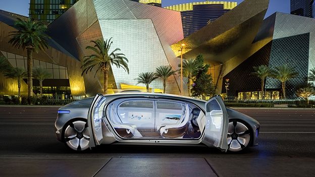 Mercedes self driving concept