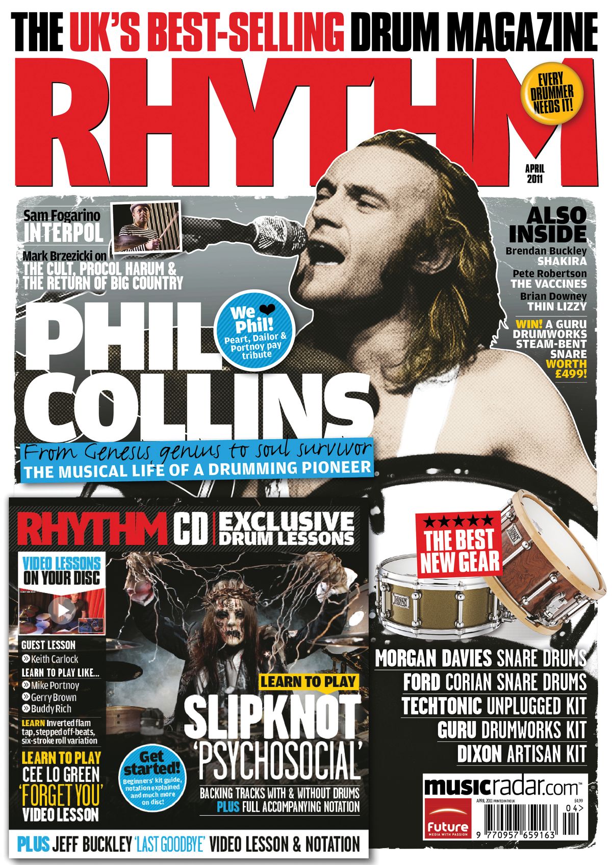 April issue of Rhythm now on sale | MusicRadar