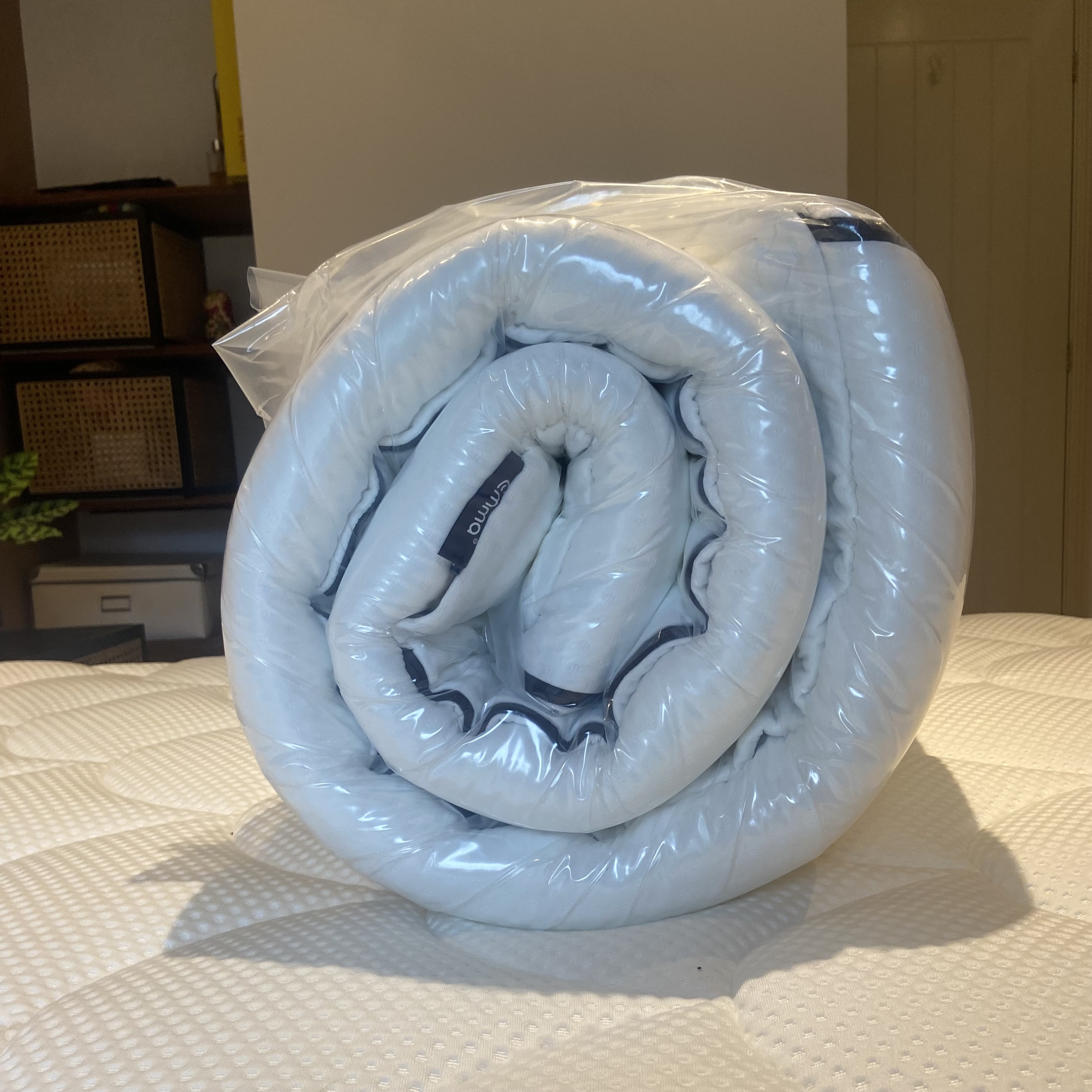 Emma Flip mattress topper testing at home