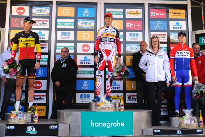 The Superprestige podium