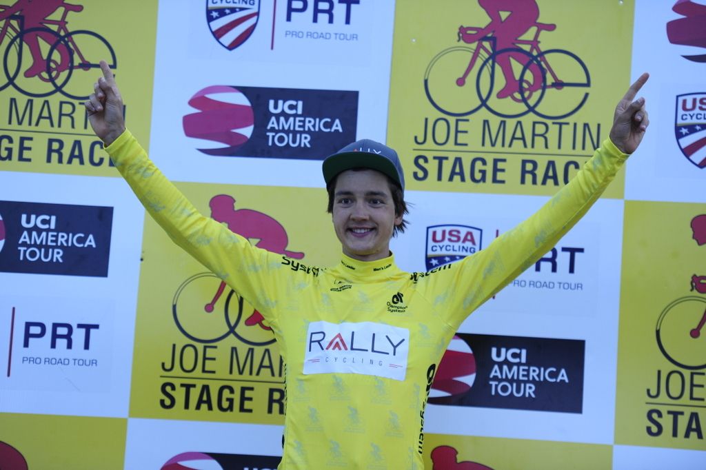 Adam de Vos (Rally) holds onto yellow