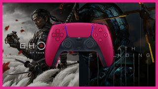 PS5 Controller mit Ghost of Tsushima & Death Stranding