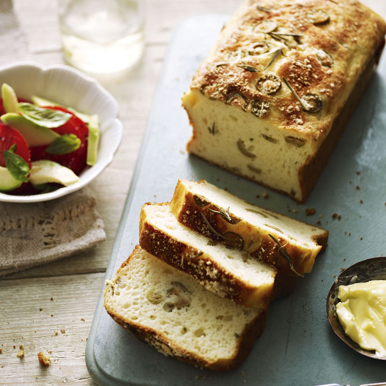 Olive and rosemary loaf photo