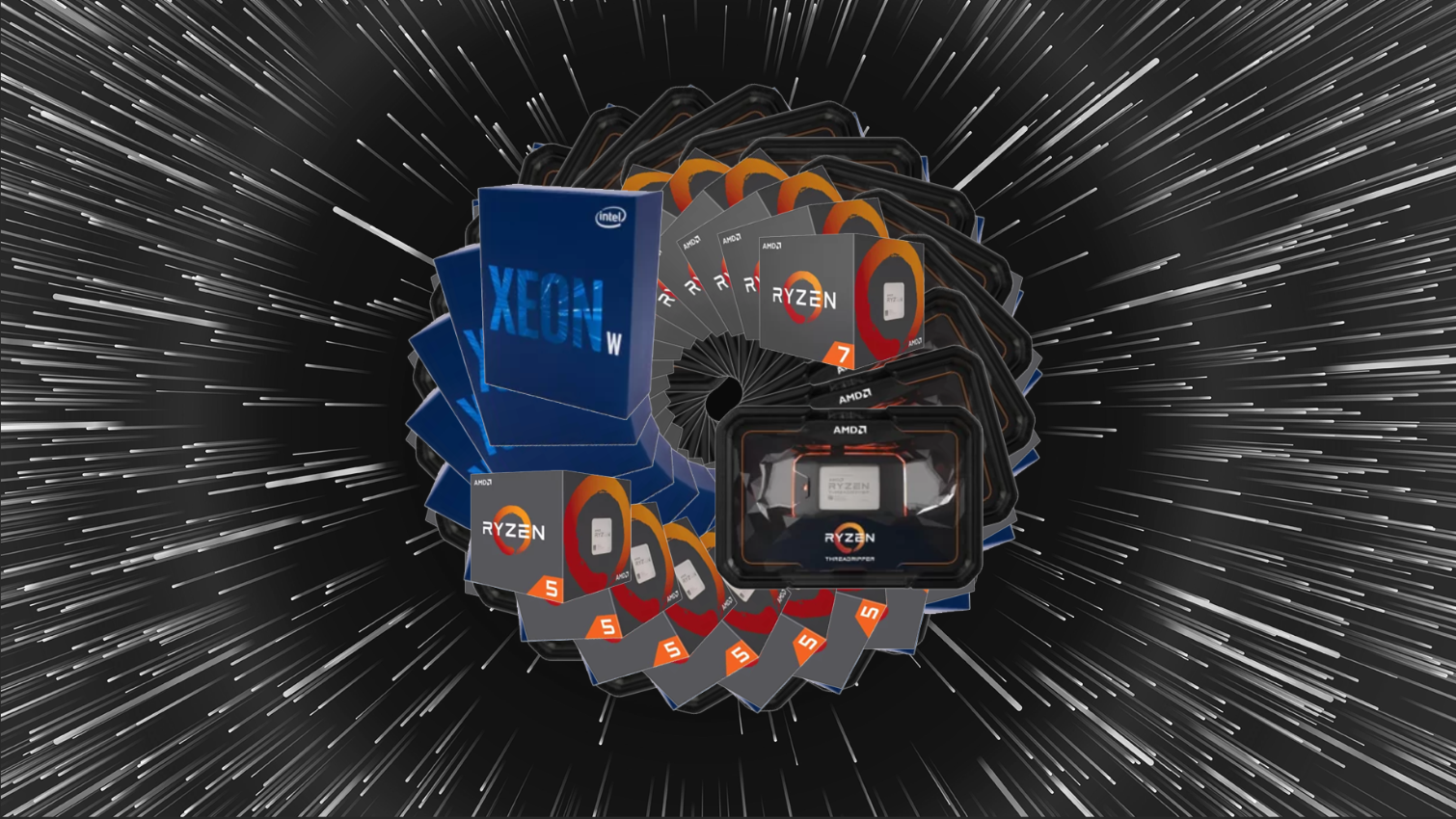 TR 7000 vs. Intel: Science And Simulation - AMD Ryzen Threadripper