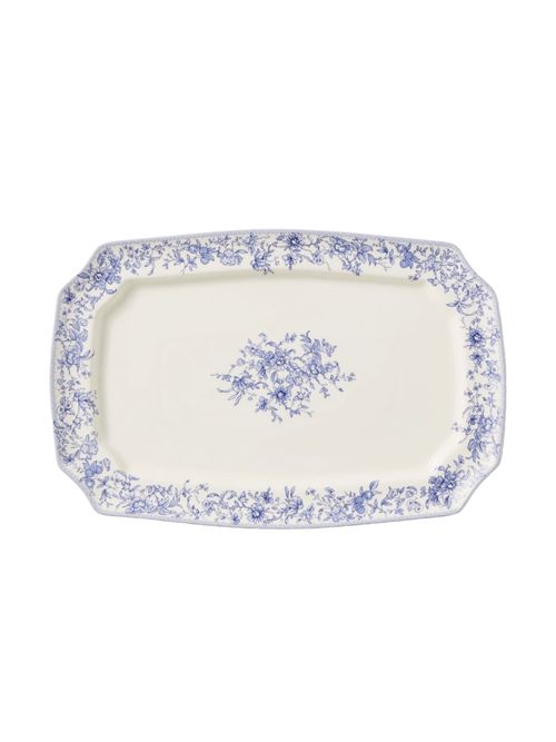 English Floral platter